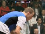 Squash - Matthew erreicht zweite Runde