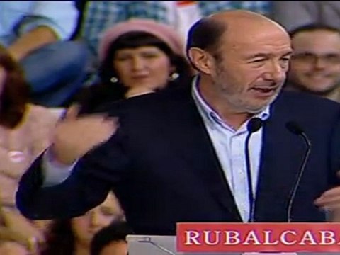 Rubalcaba: Los escaños no los deciden ni las encuestas ni los mercados
