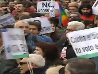 La marcha de los indignados acaba en Sol con una asamblea