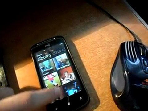 HTC Mozart prezentacja menu