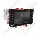 Indash DVD GPS Radio for VW CADDY -HD Digital Panel RDS DTS iPod /Two-Way CAN-BUS reviews