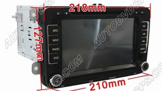 Indash DVD GPS Radio for VW CADDY -HD Digital Panel RDS DTS iPod /Two-Way CAN-BUS reviews
