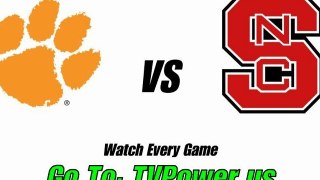 Watch Clemson vs North Carolina State football online