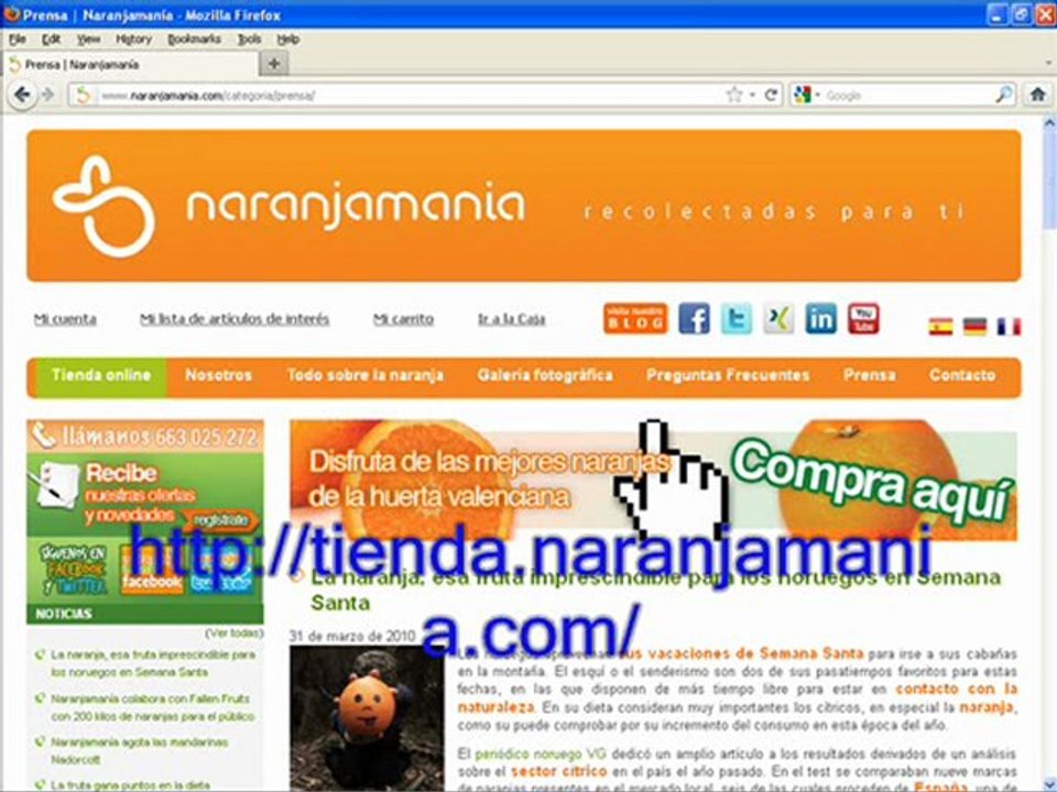 naranjas