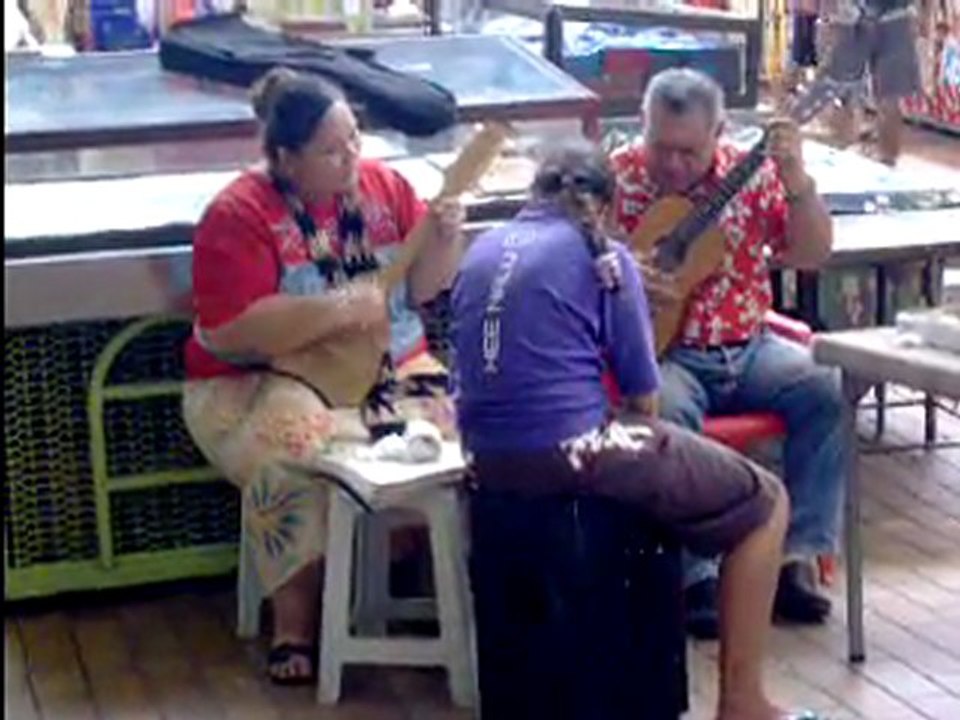 Le marché de PAPEETE