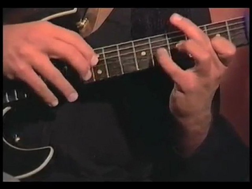 Extrait de Techniques du tapping à la guitare