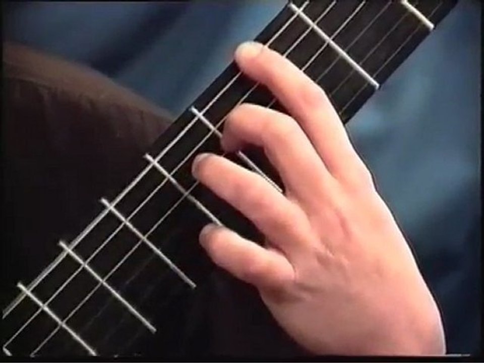 Extrait de Approche de la guitare classique