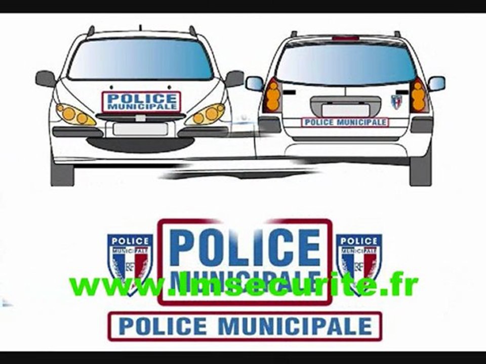 BALISAGE  OBLIGATOIRE  DES  VEHICULES  DE  POLICE  MUNICIPALE