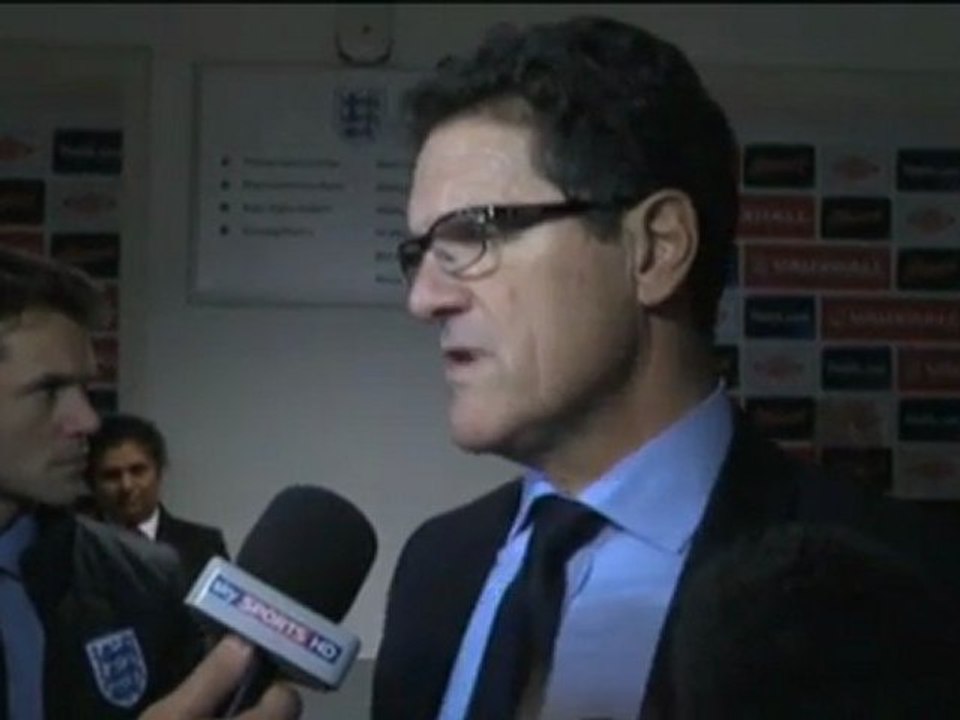 Capello sit stolz auf die jungen Spieler