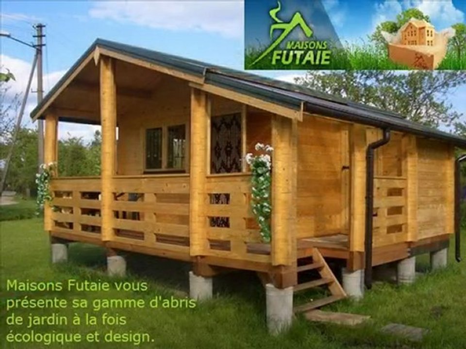 Cuisines d'été et abris de jardin en bois MAISONS FUTAIE