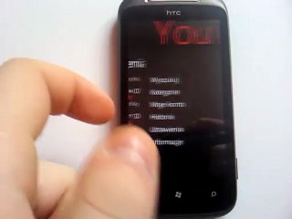 YouTube HTC 7 Mozart