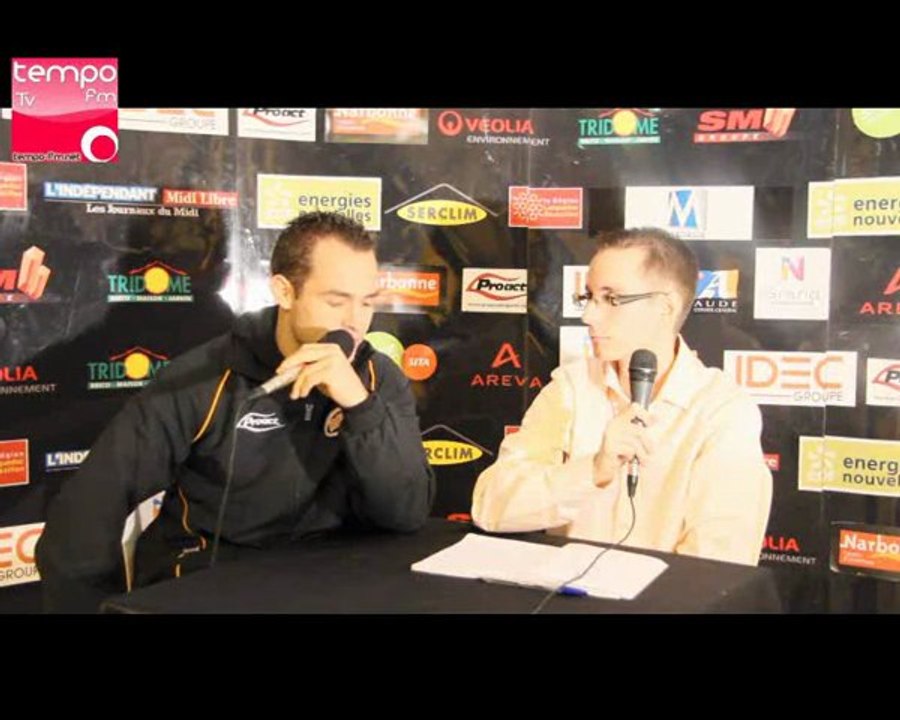 Interview de Sébastien Logerot après la rencontre RCNM-Grenoble