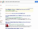 Reasons why low calorie diets don't work!