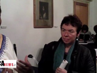 intervista a Isoke e Claudio dopo presentazione del libro "500 storie vere" a Verona - 15 novembre 2011