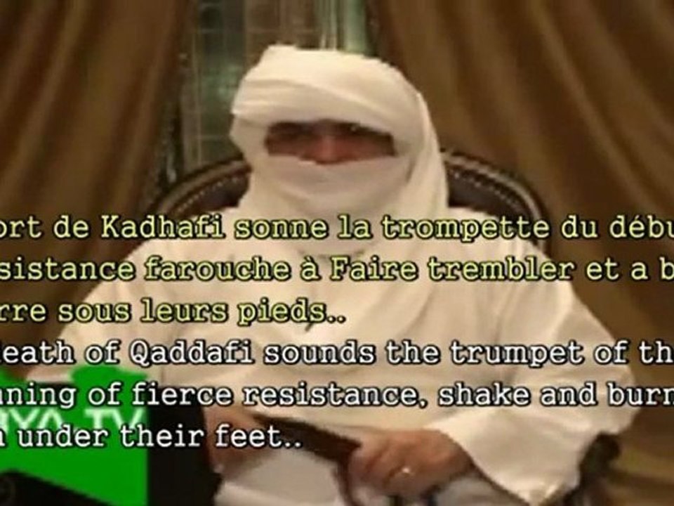 LIBYE - Message Des Tribus Touaregs_ 29 10_ 2011 (Sous-titr FR)
