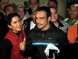 Medio Tiempo.com .- Juan Manuel Márquez llego a México.mov