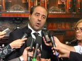 Di Pietro - Aspettiamo con fiduciosa attesa il Governo Monti (12.11.11)