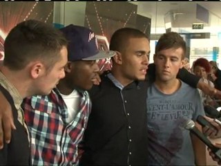 Frankie Cocozza on The X Factor tour?