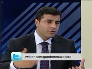 Selahattin Demirtaş  Gündem Müzakere'de soruları yanıtladı 1. Bölüm