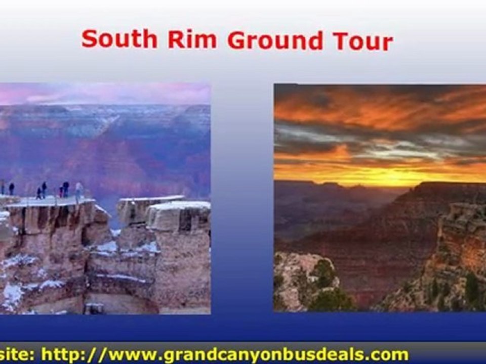 Grand Canyon South Rim Bus Tours
