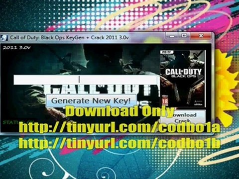 Free Call of Duty Black Ops KeyGen + Crack 2011 3.0v Download