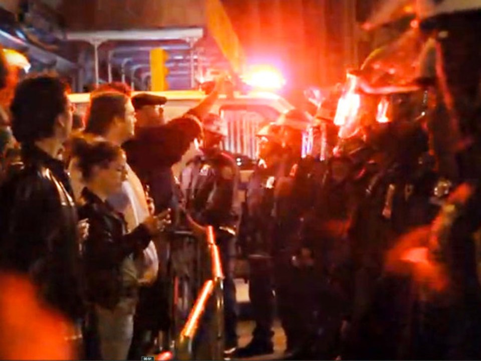 The Raid on Zuccotti Park