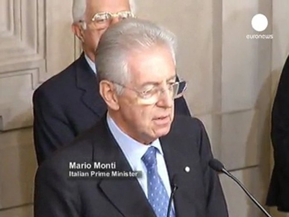 Avènement du gouvernement Monti: "la fin de la...