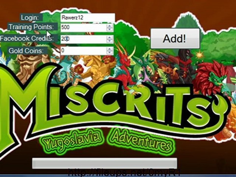 Miscrits Hack Generator working