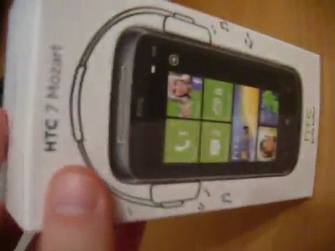 HTC 7 Mozart Unboxing