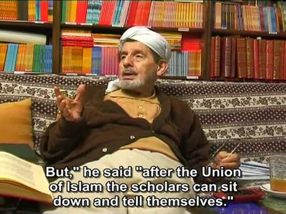 Brother Said Ozdemir who is one of the 12 assignees of His Highness Bediuzzaman says;"At this time, the Islamic Union is the religious obligation."