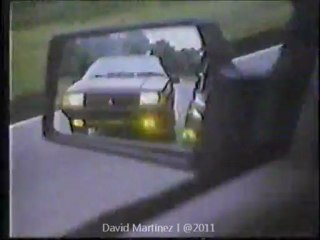 publicité Renault Fuego GTX  Venezuela 1988