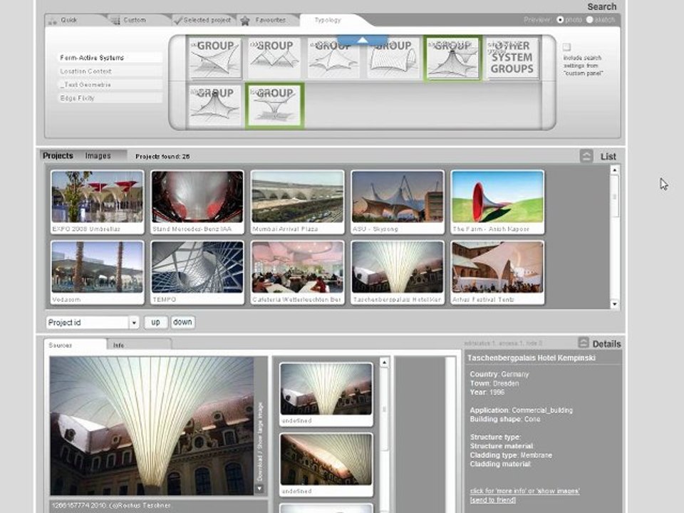 Tennect (formfinder)