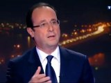 François Hollande «Sur le nucléaire, nous ne sommes pas d'accord»