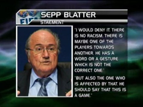 Blatter: Non esiste razzismo nel calcio
