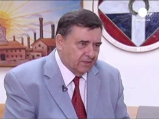 Grèce: le slogan de la révolte étudiante de 1973...