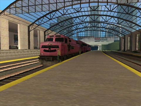 GTA San Andreas trains snapshots