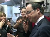 Déplacement de François Hollande sur le thème du handicap
