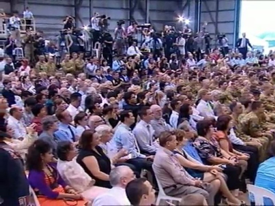 Obama visita tropas