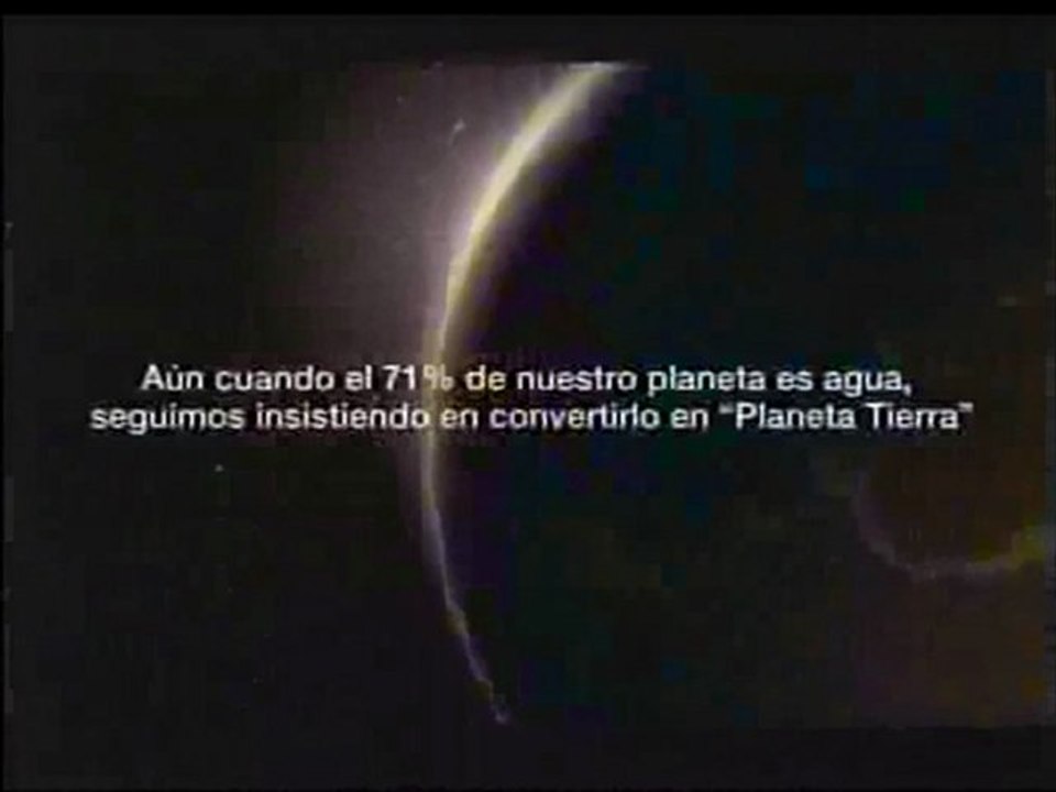 (DVD15) (33) PLANETA TIERRA O PLANETA AGUA