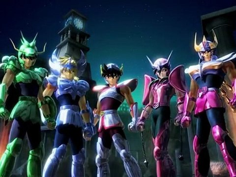 Saint Seiya - Les Chevaliers du Zodiaque : La bataille du Sanctuaire Générique d'intro