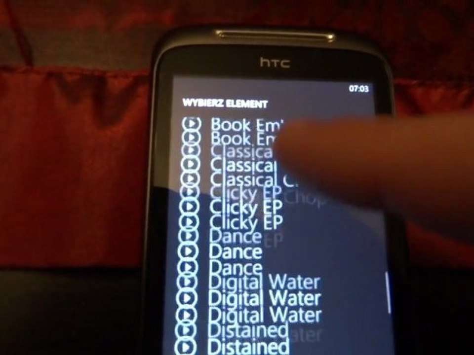 Alarm htc