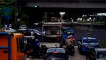 Accident while going to my lunch destination at Boon Lay