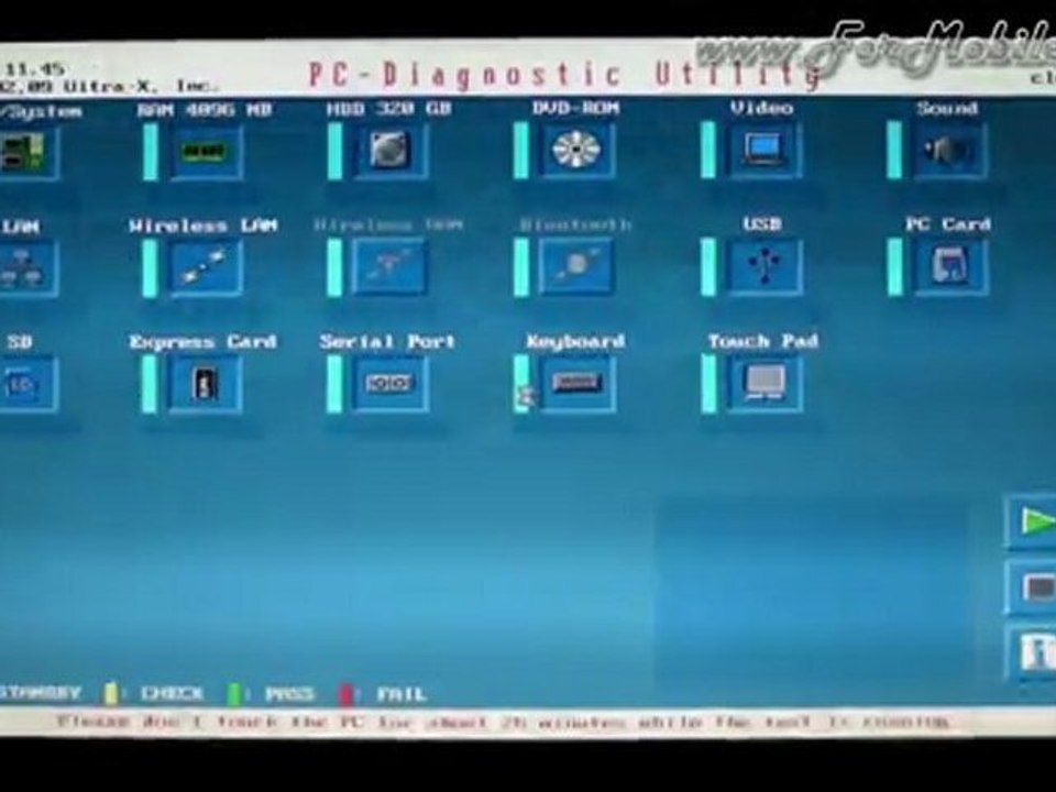 Panasonic Toughbook CF-53 - Gestione BIOS, diagnostica sistema e boot Windows 7