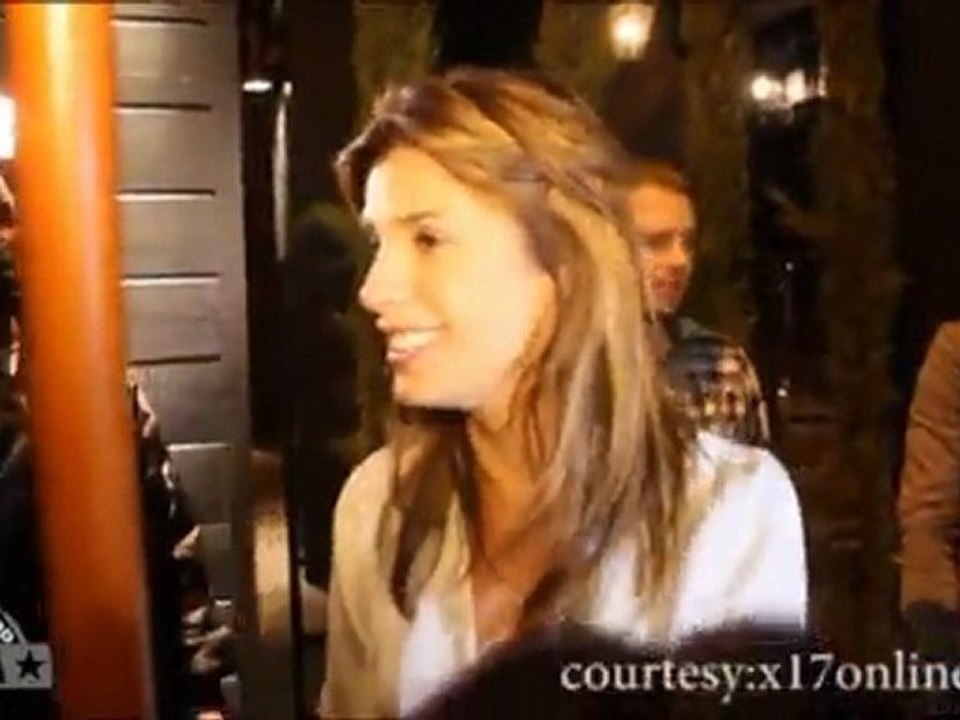 Sexy Elisabetta Canalis parties in WeHo