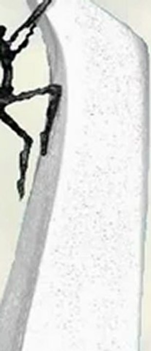 Jubiläumsgeschenke Firma Mitarbeiter Skulptur Alles ist möglich exklusiv bei InPrompt Business Services