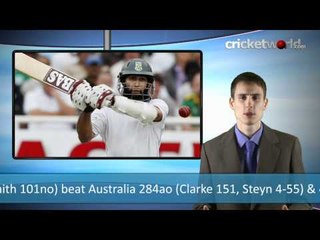 Cricket Video - South Africa Win Incredible First Test Match - Cricket World TV