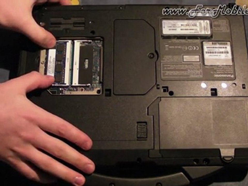 Panasonic Toughbook CF-53 - Come sostituire la RAM