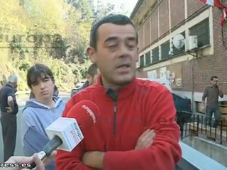 Incendio en Barakaldo por fuga de gas