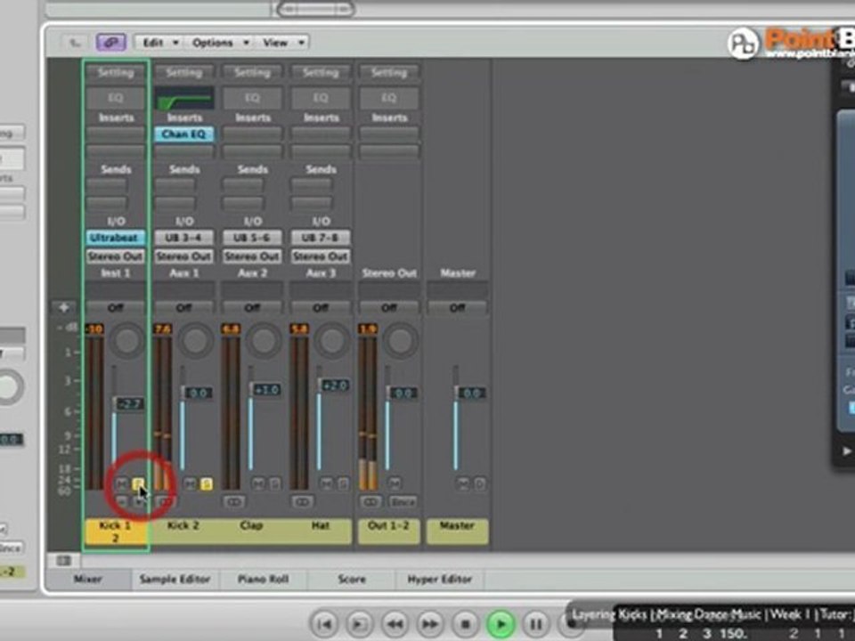 Logic Mixing Tutorial - Layering Kicks
