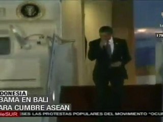Barack Obama en Bali para cumbre ASEAN
